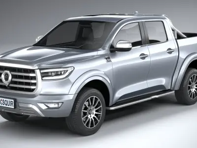 GWM UTE 2022 3D model purchase