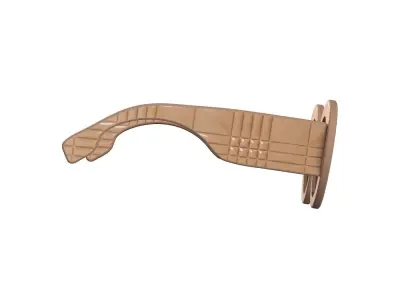 Cat-eye Sunglasses 3D model