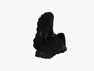 Reax 8 TR Style Training Shoes Gym Sneakers  Unity Game Ready Low-poly 3D model
