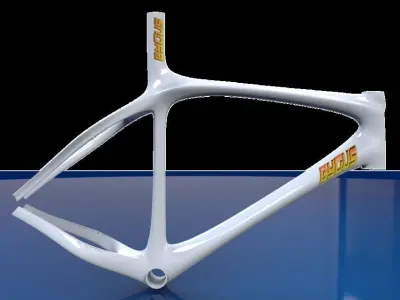Bike Frame Free 3D model