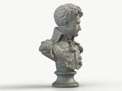 Classical Bust 002 3D model