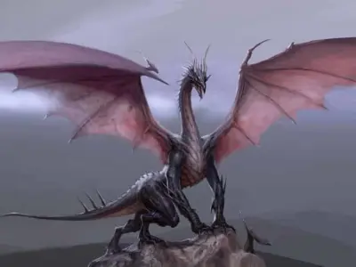 dragon 3D model purchase