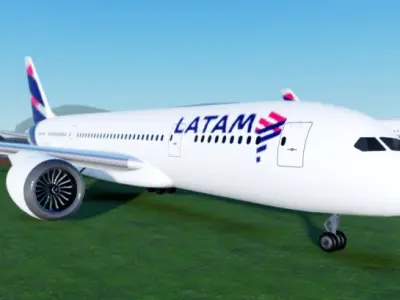 Boeing 787 3D model