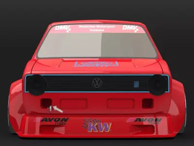  RC MODEL  Rabbit Berg Cup Racer  3D print model