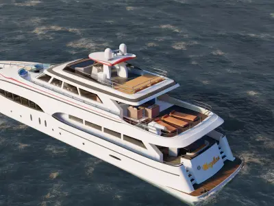 Magellan Boat 3D model
