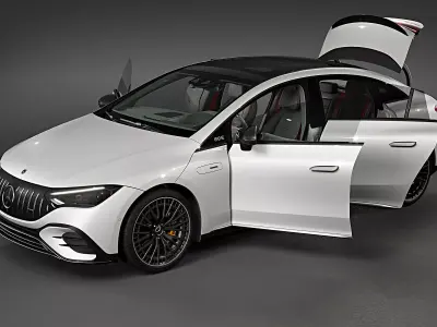 2023 Mercedes-AMG EQE 53 3D model