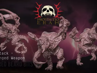 Xenoteras Pawns Erah 3D print model