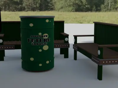 Food Truck 3D model