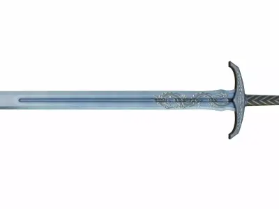 Sword lord of rings 3D model purchase
