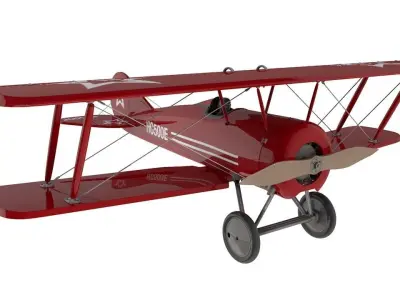 Thomas Morse Airplane 3D model