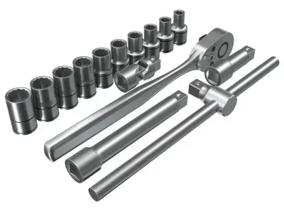 Socket Set 3D model