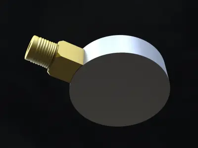 Pressure Gauge Free 3D model