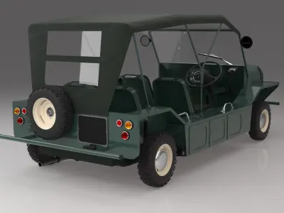 Mini Moke 3D model