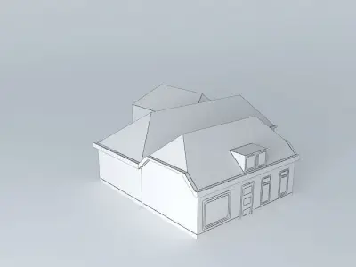 the old paint toy shop of the family Cazemier now converted i... Free 3D model