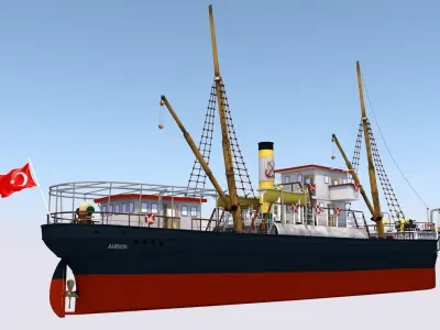 Bandirma vapuru 3D model