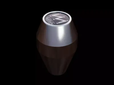VeilSide 5 Speed Shift Knob Free low-poly 3D model