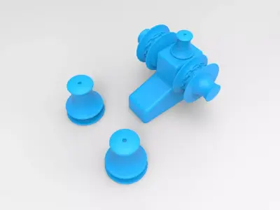 Yacht Windlass 3D Printed 3D print model