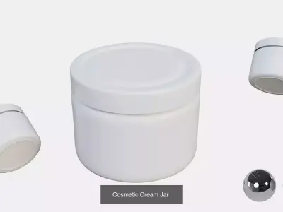 Cosmetic Mockups 3D Model Pack