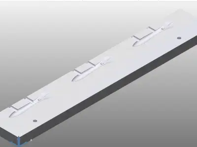 3d model  plastic lure 3D model