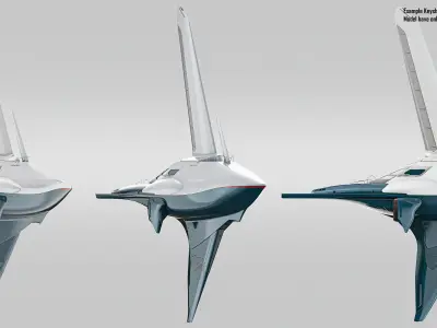 Aero Yacht 3D model