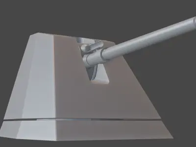 OTO BREDA 127 64 LW Free low-poly 3D model