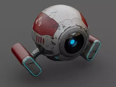 DRONE BOT  3D model
