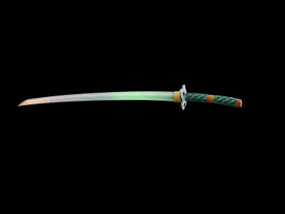  Among Us weapon 3d pack Low-poly 3D model