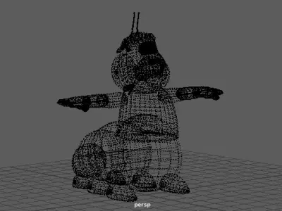 vipsen 3d model Low-poly 3D model
