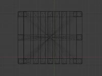 Pallet wooden pallets Free 3D model