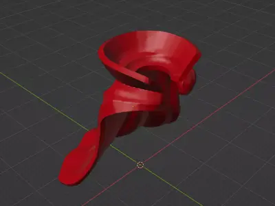 Custom3Dprint Minifigure Accessory - Cloak V1 3D print model