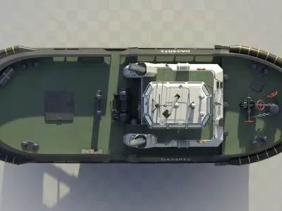 Tugboat  purchase 3D model