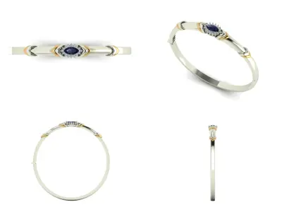 Bracelet akr1 3D print model