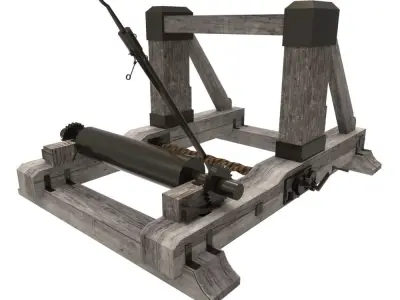 Roman Onager Low-poly 3D model