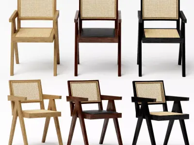 Easy Armchair  Low-poly 3D model