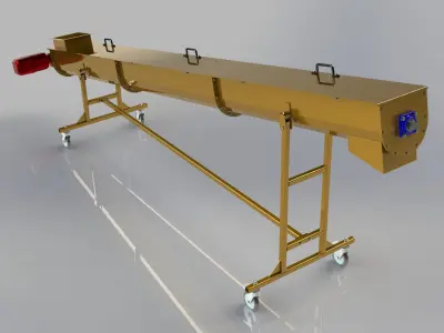 screw-conveyor 3D print model