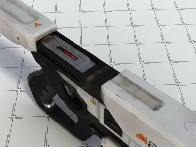 Sci-Fi Blaster 3D model purchase