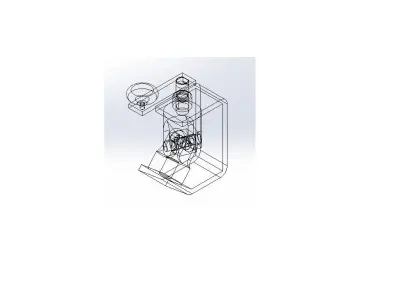  3D UNIVERSAL JOINT ASSEMbLY 3D model