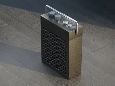 Simple Radio 3D model