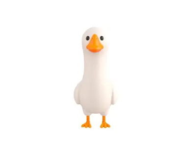 Character162 Goose 3D model
