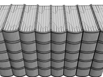 Classic books 3D model