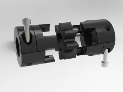 flexible couplings Free 3D model