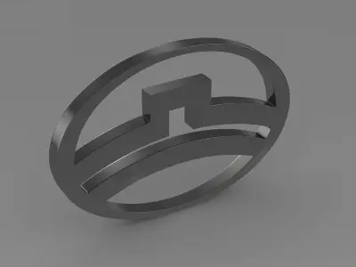 great wall logo 3D model by Sergey