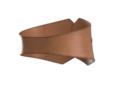 Button-down Belt 3D model