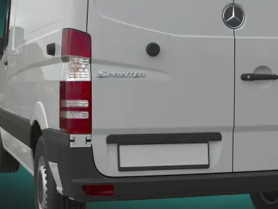 Mercedes-Benz Sprinter 2015 Panel Van L1H1 3D model