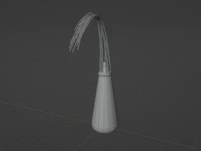Type 3 anti-tank grenade Low-poly 3D model
