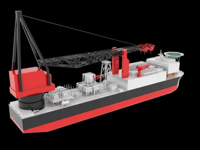 Vessel DLS 4200  3D model