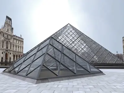  Pyramid Louvre 