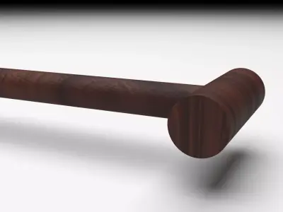 Boat Ore 3D model