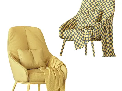 Puk Armchair 3D model