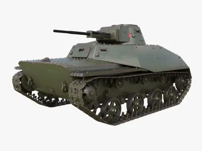 Tank Collection Mental ray 004 3D Model Pack